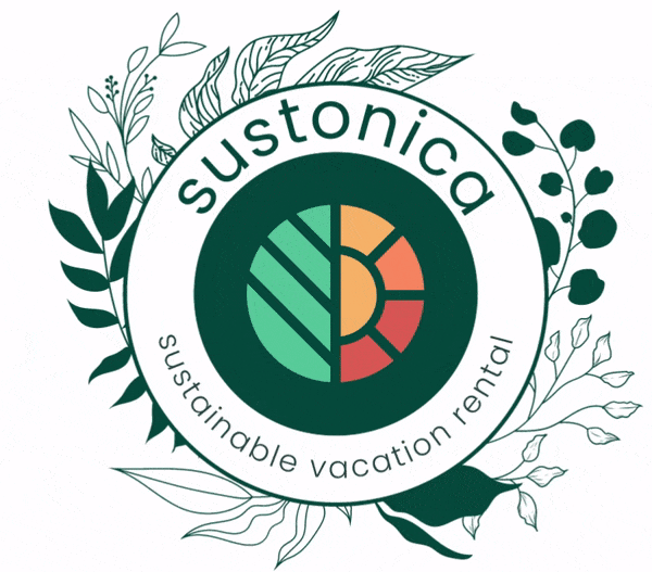 Sustonica - Sustainability Accreditation For Vacation Rentals, Badge