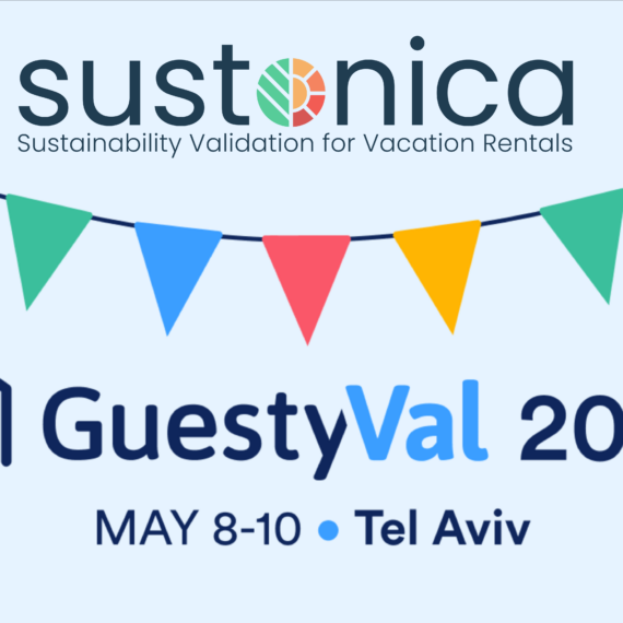 Vanessa De Souza Lage at GuestyVal 2023 - Check Out My New Sustainability Badge Panel