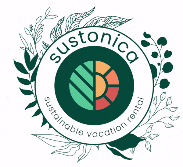 Sustonica - Sustainability Accreditation For Vacation Rentals, Badge